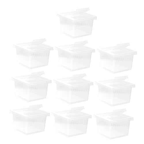 BESPORTBLE 10stücke Reptil Zucht Box Kunststoff Fütterung Box Transparente Beobachtung Reinigen Material Terrarium Umgebung BESPORTBLE 10stücke Reptil Zucht Box Kunststoff Fütterung Box Transparente Beobachtung Reinigen Material Terrarium Umgebung von BESPORTBLE