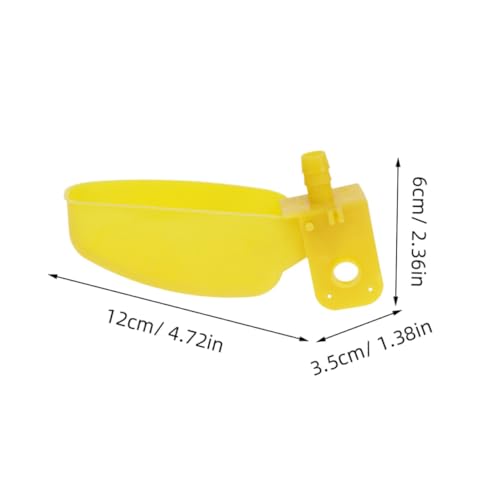 BESPORTBLE 10 Stück Teiliges Automatisches Geflügel tränksystem aus Kunststoff Großer Gelber Wassernapf Installieren Hygienische Tränke für Wachteln Tauben und Andere Vögel Zufällige Farbe BESPORTBLE 10 Stück Teiliges Automatisches Geflügel tränksystem aus Kunststoff Großer Gelber Wassernapf Installieren Hygienische Tränke für Wachteln Tauben und Andere Vögel Zufällige Farbe von BESPORTBLE