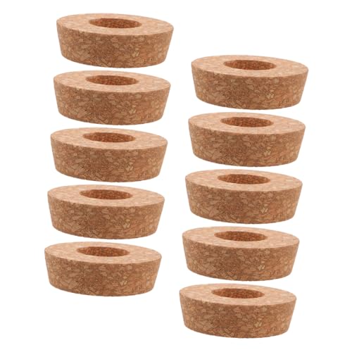 BESPORTBLE 10 Stück Teiliges Hydroponic Planter Korkdeckel mit Loch Glas Pflanzgefäß Korkverschluss für Einfache Pflanzenvermehrung Feuchtigkeitskontrolle Passend für Verschiedene Glasgefäße BESPORTBLE 10 Stück Teiliges Hydroponic Planter Korkdeckel mit Loch Glas Pflanzgefäß Korkverschluss für Einfache Pflanzenvermehrung Feuchtigkeitskontrolle Passend für Verschiedene Glasgefäße von BESPORTBLE
