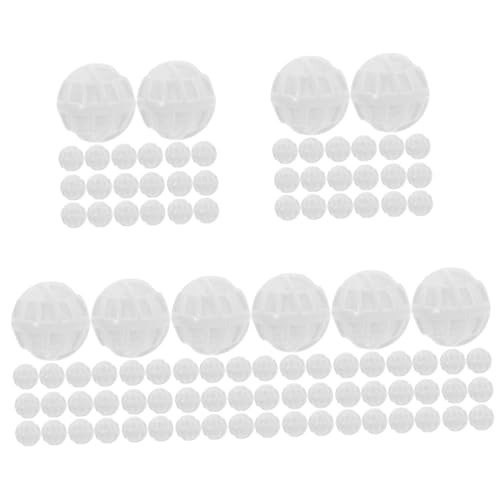BESPORTBLE 100 STK Filtermaterial für Aquarien Fischfiltrationsball Aquariumfilter Filtermaterial für Aquarium Aquarienfilter Medien Aquarienversorgung Filterbälle für den Haushalt Abs Weiß BESPORTBLE 100 STK Filtermaterial für Aquarien Fischfiltrationsball Aquariumfilter Filtermaterial für Aquarium Aquarienfilter Medien Aquarienversorgung Filterbälle für den Haushalt Abs Weiß von BESPORTBLE