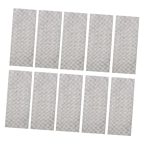 BESPORTBLE 10pcs Aquarium Bildschirm Net Gras Anlage Net Fisch Tank Gras Net Feste Kit Edelstahl Net von BESPORTBLE