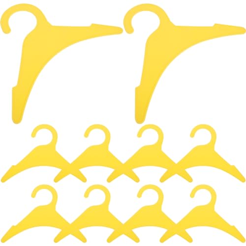 BESPORTBLE 10St Wäscheständer für Hunde Aufhänger Kostüme für Hunde züchten hundehänger kleiderbügel antirutsch Kleiner Kleiderbügel aus Kunststoff Kleiderständer für Haustiere Plastik Yellow BESPORTBLE 10St Wäscheständer für Hunde Aufhänger Kostüme für Hunde züchten hundehänger kleiderbügel antirutsch Kleiner Kleiderbügel aus Kunststoff Kleiderständer für Haustiere Plastik Yellow von BESPORTBLE
