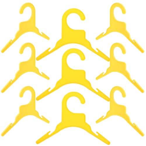BESPORTBLE 10St Wäscheständer für Hunde Vlies Thermik Lockenwickler Windeln Abs hundehänger kleiderbügel antirutsch Kleiderbügel aus Kunststoff für Haustiere Haustier-Aufhänger Plastik Yellow BESPORTBLE 10St Wäscheständer für Hunde Vlies Thermik Lockenwickler Windeln Abs hundehänger kleiderbügel antirutsch Kleiderbügel aus Kunststoff für Haustiere Haustier-Aufhänger Plastik Yellow von BESPORTBLE