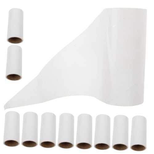 BESPORTBLE 10stücke Wiederverwendbare Fusselrolle Nachfüllung Extra Klebrige Fusselrolle Für Haustiere Kleidung Teppiche Und Möbel Weiß BESPORTBLE 10stücke Wiederverwendbare Fusselrolle Nachfüllung Extra Klebrige Fusselrolle Für Haustiere Kleidung Teppiche Und Möbel Weiß von BESPORTBLE