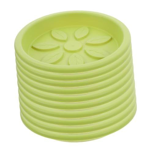 BESPORTBLE 10st Blumentopf Tablett Gartenschalen Für Pflanzen Wasserbasis Für Blumentöpfe Pflanzer Wasserschale Abtropfschalen Für Topfpflanzen Topfschalen Für Pflanzen Light Green Plastik BESPORTBLE 10st Blumentopf Tablett Gartenschalen Für Pflanzen Wasserbasis Für Blumentöpfe Pflanzer Wasserschale Abtropfschalen Für Topfpflanzen Topfschalen Für Pflanzen Light Green Plastik von BESPORTBLE