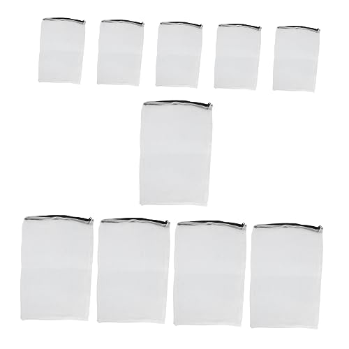 BESPORTBLE Fisch Tank Taschen Set 10pcs Nylon Mesh Beutel Für Media Ersatz Zufällige Farbe von BESPORTBLE