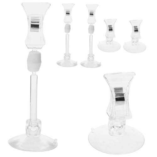 BESPORTBLE 2sets Veggie Algen Cup Clip Für Aquarium Aquarium Zubehör Lebensmittel Clip 6 Stücke * 2 von BESPORTBLE