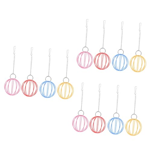 BESPORTBLE 12stücke Teiliges Hamster-futterball-spielzeugset Hängendes Futterspielzeug Für Kleintiere Für Hamster Zwerghamster Und Andere Nager Zufällige Farben BESPORTBLE 12stücke Teiliges Hamster-futterball-spielzeugset Hängendes Futterspielzeug Für Kleintiere Für Hamster Zwerghamster Und Andere Nager Zufällige Farben von BESPORTBLE