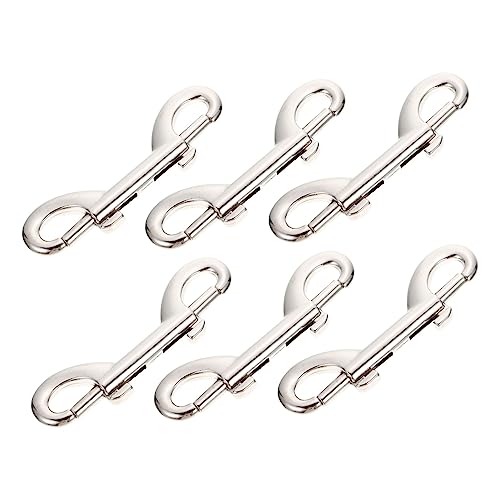 BESPORTBLE 2 Sets Robuste Haken Für Haustierleinen Kettenverschlüsse Verschleißfeste Druckknöpfe Hundehalsbänder Handtaschengurte 6 Stück X 2 BESPORTBLE 2 Sets Robuste Haken Für Haustierleinen Kettenverschlüsse Verschleißfeste Druckknöpfe Hundehalsbänder Handtaschengurte 6 Stück X 2 von BESPORTBLE