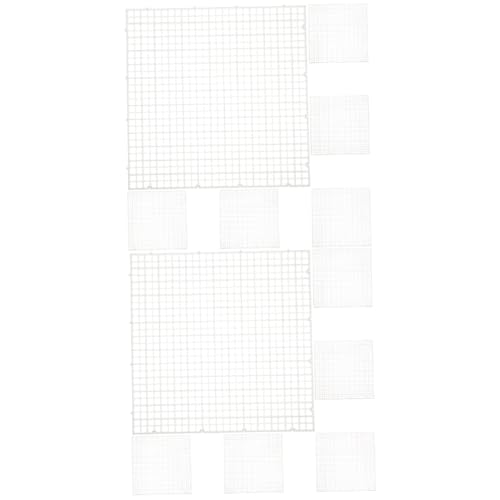 BESPORTBLE 12 STK Trenngitter für Aquarien Fischbecken Trennwand Aquarium-Trenngitter Filterschalen für Aquarien Isolierplatten für Aquarien unterlegscheiben Trennplatte für Fischbecken Netz von BESPORTBLE