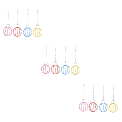 BESPORTBLE 12stücke Teiliges Set Hängende Futterbälle Für Kleintiere Interaktives Spielzeug Für Hamster Kaninchen Und Andere Haustiere Aus Sicherem Material Zufälligen Farben BESPORTBLE 12stücke Teiliges Set Hängende Futterbälle Für Kleintiere Interaktives Spielzeug Für Hamster Kaninchen Und Andere Haustiere Aus Sicherem Material Zufälligen Farben von BESPORTBLE