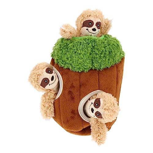 BESPORTBLE 3er-Set Quietschendes Hundekauspielzeug Aus Plüsch Aktivitätsspielzeug Für Hunde Für Die Gesundheit – Anhaltender Spaß 4 Stück X 3 von BESPORTBLE