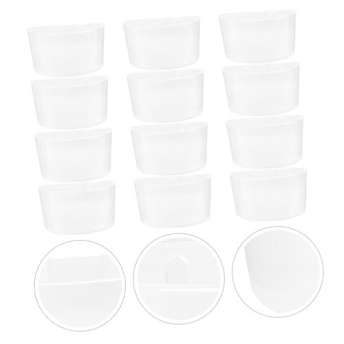BESPORTBLE 12pcs Vogel Feeder Wasser Tasse Große Feeder Box Kunststoff Sicher Für Vögel von BESPORTBLE