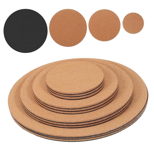 BESPORTBLE 12er-Pack Runde Kork-untersetzer Für Blumentöpfe Für Warme Gerichte Blumentopfplatte Für Terrassentisch rutschfest Für Pflanzenuntersetzer BESPORTBLE 12er-Pack Runde Kork-untersetzer Für Blumentöpfe Für Warme Gerichte Blumentopfplatte Für Terrassentisch rutschfest Für Pflanzenuntersetzer von BESPORTBLE