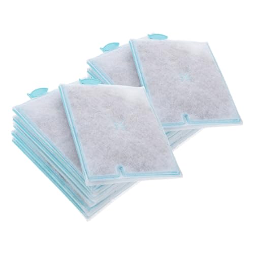 BESPORTBLE 12stücke Aquarium Filterpads Aktivkohle Und Passend Für Aquarien Effektive Wasserreinigung Und Geruchsvermeidung Für Gesundes Fischumfeld von BESPORTBLE