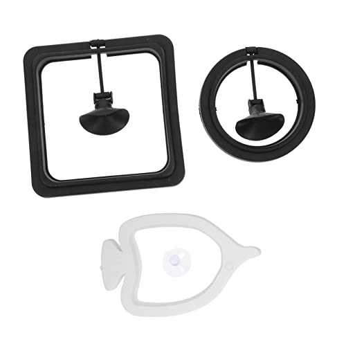 BESPORTBLE 15stücke Teiliges Tragbare Futterringe Für Aquarien Schwimmende Futterkreise Aus Langlebigem Material Für Flocken Und Schwimmendes Futter Zur Dekoration Und Fütterung Von von BESPORTBLE