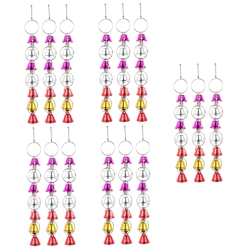 BESPORTBLE 15 STK Bell Papagei Spielzeug Vogelkäfig Glockendekor großer Vogelkäfig Bird Toys papageienspielzeug Vogelkäfige während Papageienglocken Anhänger Vogelglocken Spielzeug bunt Vögel BESPORTBLE 15 STK Bell Papagei Spielzeug Vogelkäfig Glockendekor großer Vogelkäfig Bird Toys papageienspielzeug Vogelkäfige während Papageienglocken Anhänger Vogelglocken Spielzeug bunt Vögel von BESPORTBLE