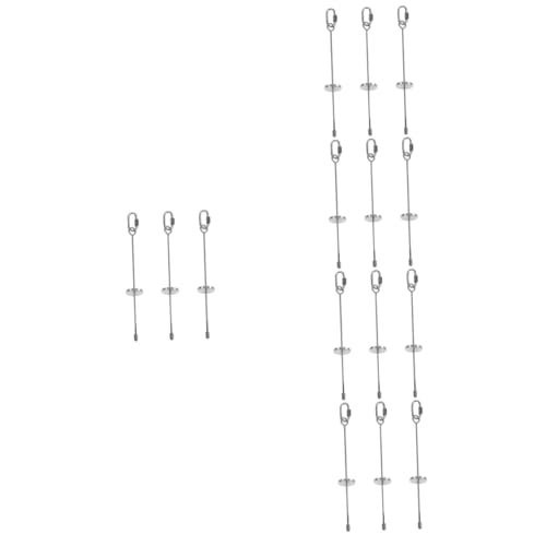BESPORTBLE 15 STK Papageienfruchtgabel Vogel Fütterer Outdoor-spielset Hakenwerkzeug Badregale Aus Edelstahl Outdoor-Werkzeuge Hängende Vogelfrucht Huhn Rostfreier Stahl Draussen Fruchtspieße von BESPORTBLE