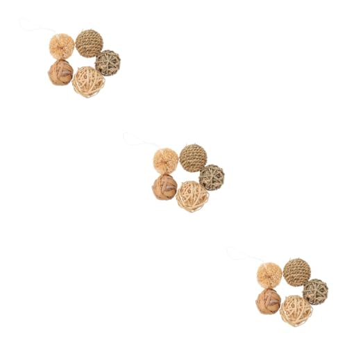 BESPORTBLE 15stücke Teiliges Rattan-dekorationsbälle Aus Weide Für Heimdekoration Natürliche Pastoral-Stil Ornamente Für Wohnräume Pflege-Spielzeug Für Kleintiere BESPORTBLE 15stücke Teiliges Rattan-dekorationsbälle Aus Weide Für Heimdekoration Natürliche Pastoral-Stil Ornamente Für Wohnräume Pflege-Spielzeug Für Kleintiere von BESPORTBLE