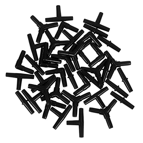 BESPORTBLE 4 Sätze Aquarium Luftschlauchverbinder Aquarium Airline Armaturen Sauerstoffschlauchadapter Einfach Zu Verwenden 40 Stück * 4 von BESPORTBLE