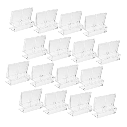 BESPORTBLE 16St Halterung für Aquarienabdeckung Randloses Aquariumbecken Schläuche Aquarium Deckelhalterung Fischbecken Abdeckung Halterung topflappen Aquarium Glasabdeckung Clip Acryl-Clip BESPORTBLE 16St Halterung für Aquarienabdeckung Randloses Aquariumbecken Schläuche Aquarium Deckelhalterung Fischbecken Abdeckung Halterung topflappen Aquarium Glasabdeckung Clip Acryl-Clip von BESPORTBLE