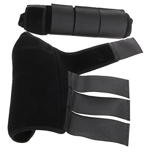 BESPORTBLE 1Paar Sehnenschutzstiefel für Pferde Atmungsaktive Pferdebeinstütze mit Elastischen Doppelgurten für Mittlere Pferde Belastbar und Langlebig Schützt von BESPORTBLE