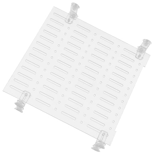 BESPORTBLE 1Satz Aquarium Trennwand Transparente Isolation Plate Board mit Saugnäpfen für Fischzucht und Trennung Erhöht Überlebensrate und Installieren von BESPORTBLE