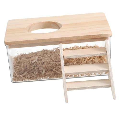 BESPORTBLE Hamsterbadezimmer Mit Leiter Transparenter Hauptkörper Abnehmbarem Deckel Für Hamsterzubehör Leicht Zu Reinigen Pflegen Als Versteck Und Aktivitätsbereich Geeignet BESPORTBLE Hamsterbadezimmer Mit Leiter Transparenter Hauptkörper Abnehmbarem Deckel Für Hamsterzubehör Leicht Zu Reinigen Pflegen Als Versteck Und Aktivitätsbereich Geeignet von BESPORTBLE