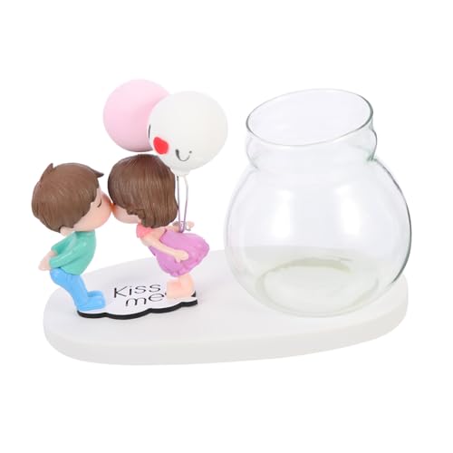 BESPORTBLE 1Satz Hydroponische Vase Romanische Pflanzenvase Für Desktop Dekoration Resin Handwerk Für Frauen Tischdeko Mit Pflanzenzucht Funktion von BESPORTBLE