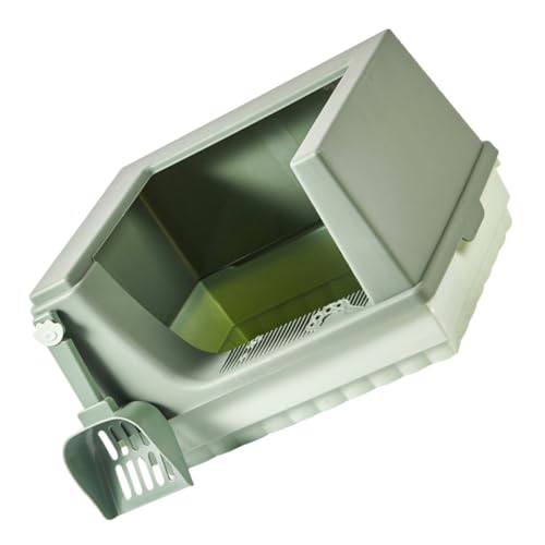 BESPORTBLE 1Satz Katzen Abnehmbare Splash Box für Katzen Großes Semi Geschlossenes Design mit Langlebigem Material für Tierhandlung von BESPORTBLE