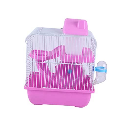 BESPORTBLE 1Stk Chinchillakäfig hamsterhaus Hamster käfig Hamsterkäfig mit Schiebetür Hasenstall Draht Hamsterkäfige und Lebensräume Haustierkäfig Villenkäfig für kleine Haustiere Rosa BESPORTBLE 1Stk Chinchillakäfig hamsterhaus Hamster käfig Hamsterkäfig mit Schiebetür Hasenstall Draht Hamsterkäfige und Lebensräume Haustierkäfig Villenkäfig für kleine Haustiere Rosa von BESPORTBLE