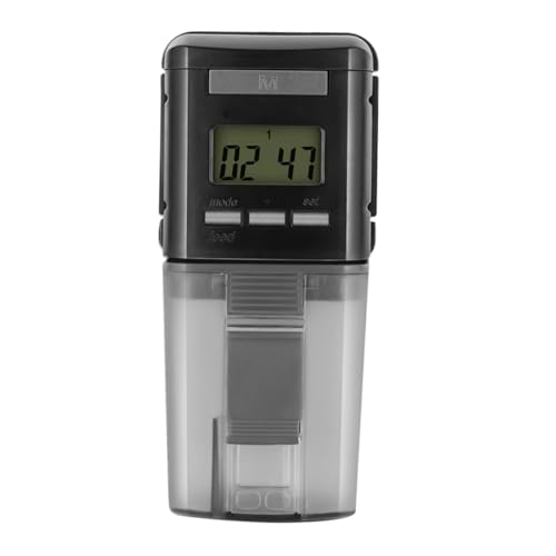 BESPORTBLE 1Stk Futterautomat für Aquarien Automatic Fish Feeder Automatischer Fischfutterautomat Aquarium-Set Pumpe Wasser Automatischer Fischfutterspender automatischer Futterspender Black BESPORTBLE 1Stk Futterautomat für Aquarien Automatic Fish Feeder Automatischer Fischfutterautomat Aquarium-Set Pumpe Wasser Automatischer Fischfutterspender automatischer Futterspender Black von BESPORTBLE