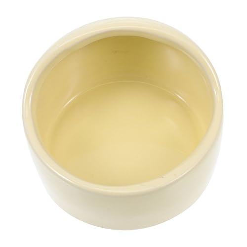 BESPORTBLE 1stück Hamster Futternapf Keramik Schüssel Für Kleintiere Hochwertige Futter Und Wasserschale Für Hamster Chinchillas Und Andere Kleine Haustiere Stilvolles Design Gelb BESPORTBLE 1stück Hamster Futternapf Keramik Schüssel Für Kleintiere Hochwertige Futter Und Wasserschale Für Hamster Chinchillas Und Andere Kleine Haustiere Stilvolles Design Gelb von BESPORTBLE