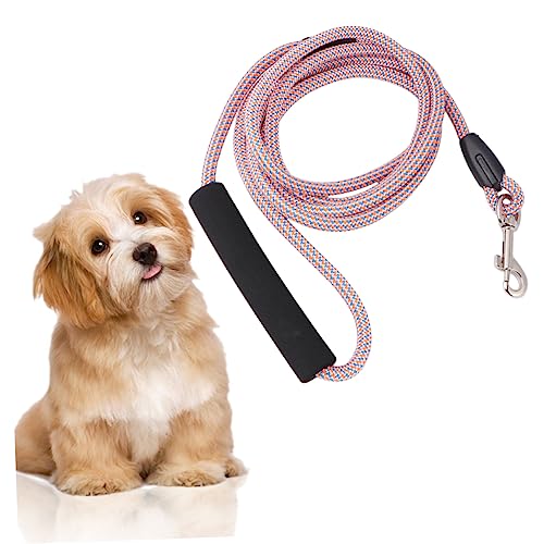 BESPORTBLE 1Stk Haustier-Traktionsseil hundegurt hundelaufband Leichtgewichtige Hundeleine Hundespielzeug Kauseile für große Welpen Bausatz seilspanner Zugseil für Haustier Haustierleine Rosa von BESPORTBLE