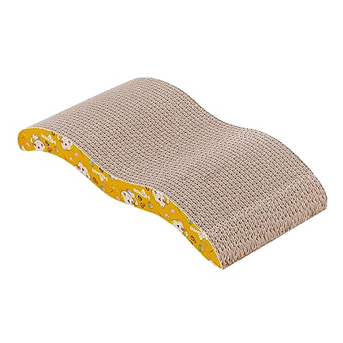 BESPORTBLE 1Stk Katzenkratzbrett Kletterspielzeug für Katzen Katzenspielzeug kratzpappen für Katzen kratzbretter für Katzen katzenspielzeig Kratzspielzeug für Katzen Kätzchen Kratzbrett Khaki von BESPORTBLE