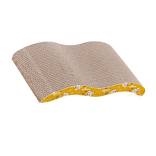 BESPORTBLE Kratzbrett für Katzen und Kätzchen in M-Form Gewellt 4 cm Kratzbaum-Spielzeug Sicher für Lustige Unterhaltung BESPORTBLE Kratzbrett für Katzen und Kätzchen in M-Form Gewellt 4 cm Kratzbaum-Spielzeug Sicher für Lustige Unterhaltung von BESPORTBLE