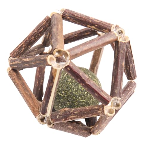 BESPORTBLE Katzenspielzeug Molar Peppermint Ball Interaktives Spielzeug Zur Zahnpflege Für Katzen Hilft Zahnreinigung Und Stressabbau Aus Strapazierfähigem Material Für Katzen von BESPORTBLE