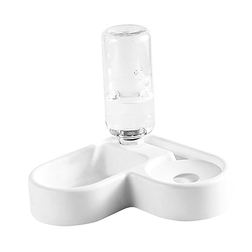 BESPORTBLE 1Stk Schüsseln für Haustiere automatischer Getränkespender Hundefutter pet Water Bowl Hunde kotbeutel katzenfutter Futternapf für Haustiere Futterautomat für Haustiere Weiß von BESPORTBLE