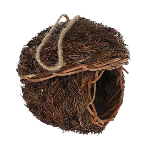 BESPORTBLE Hängendes Vogelnest Für Garten Natürliches Vogelhaus Zum Aufhängen Vogelaccessoire Für Gewebtes Vogelnest Als Dekoration Gartenvogelnest Zum Füttern BESPORTBLE Hängendes Vogelnest Für Garten Natürliches Vogelhaus Zum Aufhängen Vogelaccessoire Für Gewebtes Vogelnest Als Dekoration Gartenvogelnest Zum Füttern von BESPORTBLE