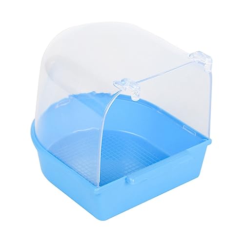 BESPORTBLE Caged Bird Bath Für Kleine Vögel Abgedeckte Badewanne Für Kanarienvögel Und Papageien Hellblau Robustes Sicheres Vogelzubehör Für Regelmäßige Pflege BESPORTBLE Caged Bird Bath Für Kleine Vögel Abgedeckte Badewanne Für Kanarienvögel Und Papageien Hellblau Robustes Sicheres Vogelzubehör Für Regelmäßige Pflege von BESPORTBLE