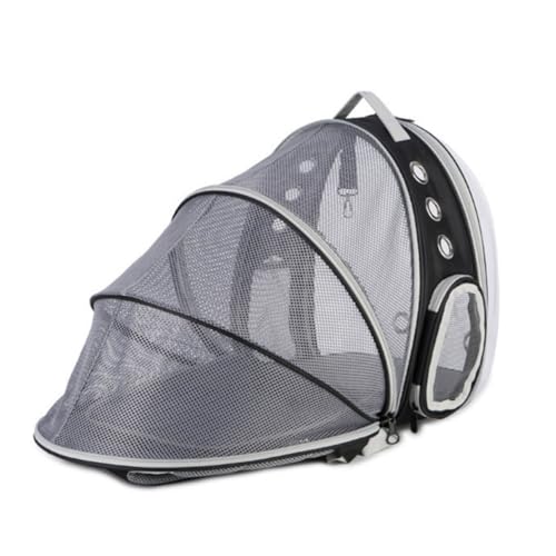 BESPORTBLE Erweiterbarer Katzenrucksack Atmungsaktive Mesh-Tragetasche Für Haustiere Für Outdoor-Abenteuer von BESPORTBLE