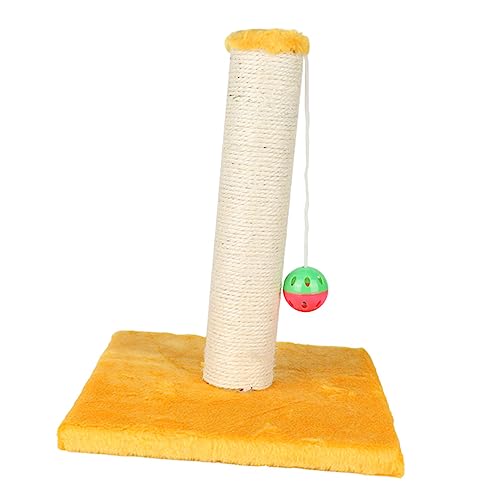 BESPORTBLE 1Stück Katzenkletterrahmen Aus Sisal Kreative Kätzchen Kletterkarte Und Katzenkratzer Gelb Für Katzenmöbel Und Spielvergnügen Und Nachhaltig BESPORTBLE 1Stück Katzenkletterrahmen Aus Sisal Kreative Kätzchen Kletterkarte Und Katzenkratzer Gelb Für Katzenmöbel Und Spielvergnügen Und Nachhaltig von BESPORTBLE