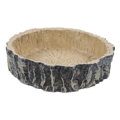 BESPORTBLE 1Stück Reptilien Futterschale aus Langlebigem Resin Baumstamm Form für Schildkröten Eidechsen und Geckos Leicht zu Reinigen Vielseitig Einsetzbar Sichere Futter BESPORTBLE 1Stück Reptilien Futterschale aus Langlebigem Resin Baumstamm Form für Schildkröten Eidechsen und Geckos Leicht zu Reinigen Vielseitig Einsetzbar Sichere Futter von BESPORTBLE