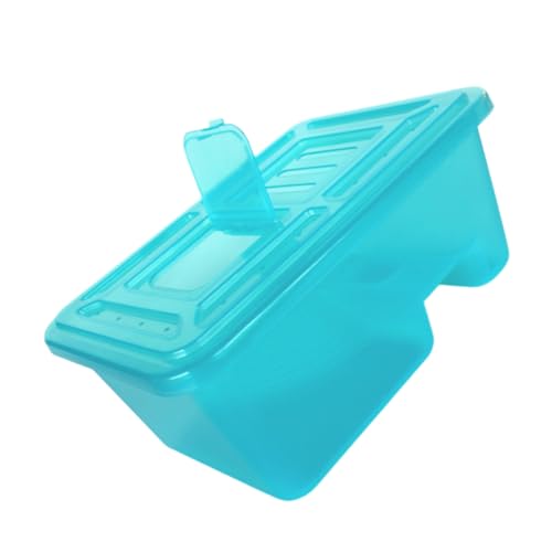 BESPORTBLE Turtle Zucht Box Schildkröte Aquarium Mit Krabbelbereich Und Tauchbereich Für Kleine Haustiere Inklusive Futterbox Und Ruhebereich Für Schildkrötenzucht von BESPORTBLE