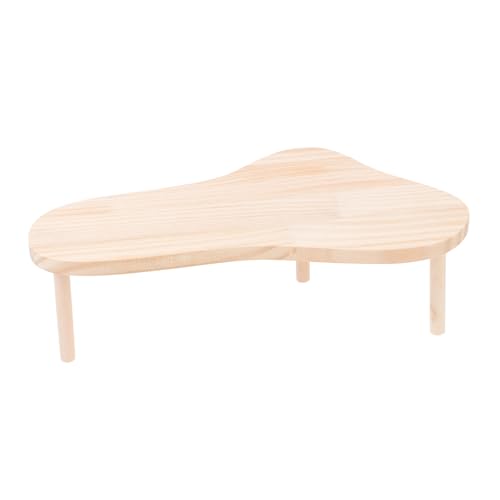 BESPORTBLE Holz Hamsterplattform Mit Stütze Für Hamsterkäfig Klettern Spielzeug Hamster- Hamster-holztisch Hamsterspielzeug Hamsterkäfig-zubehör von BESPORTBLE