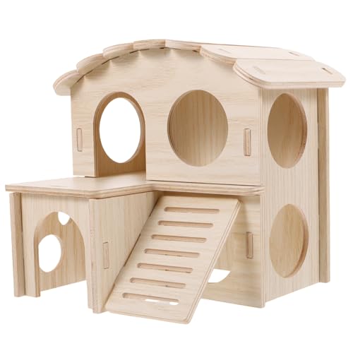 BESPORTBLE Meerschweinchen-zubehör – Hamsterhausbett Mit Treppe Und Nest Zur Unterhaltung Der Haustiere BESPORTBLE Meerschweinchen-zubehör – Hamsterhausbett Mit Treppe Und Nest Zur Unterhaltung Der Haustiere von BESPORTBLE