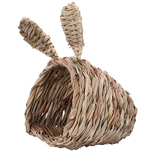 BESPORTBLE 1stk Grasnest Für Haustiere Gewebtes Grasbett Hase Coop Meerschweinchen Und Hamsterspielzeug Kaninchenhaus Futterspender Hamster Verstecken Hamsterhausbett Käfig Heu Hibiskus Khaki BESPORTBLE 1stk Grasnest Für Haustiere Gewebtes Grasbett Hase Coop Meerschweinchen Und Hamsterspielzeug Kaninchenhaus Futterspender Hamster Verstecken Hamsterhausbett Käfig Heu Hibiskus Khaki von BESPORTBLE