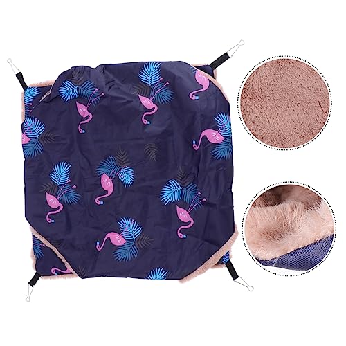 BESPORTBLE 1stk Hängendes Hamsternest Kleine Tasche Kleintierhängematte Haustier Spielzeug Hängematte Hängender Käfig Für Ratten Hamster Hängebett Guinea-Bett Navy Kaninchenplüschmaterial BESPORTBLE 1stk Hängendes Hamsternest Kleine Tasche Kleintierhängematte Haustier Spielzeug Hängematte Hängender Käfig Für Ratten Hamster Hängebett Guinea-Bett Navy Kaninchenplüschmaterial von BESPORTBLE