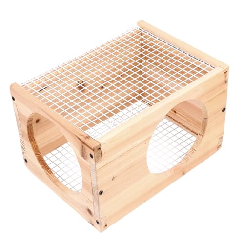 BESPORTBLE Nest Aus Holz Für Hamster Versteck Schlafhaus Für Haustiere Holzdesign Nest Haustier-zubehör BESPORTBLE Nest Aus Holz Für Hamster Versteck Schlafhaus Für Haustiere Holzdesign Nest Haustier-zubehör von BESPORTBLE