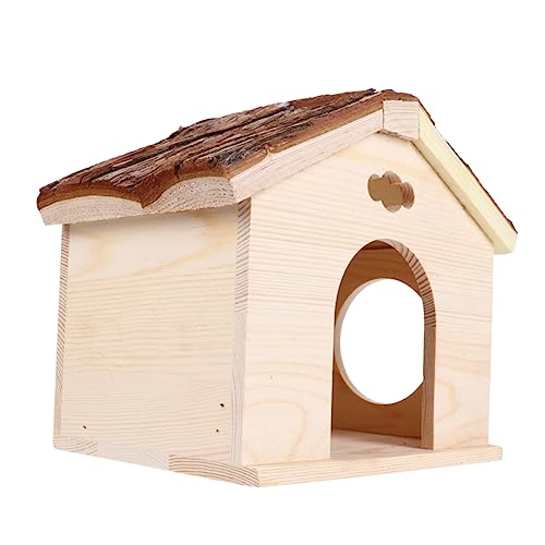 BESPORTBLE Hütte Für Chinchillas Und Meerschweinchen – Versteck Aus Holz Spielzeughaus Laufstall Für Haustiere Und Leichtes Design BESPORTBLE Hütte Für Chinchillas Und Meerschweinchen – Versteck Aus Holz Spielzeughaus Laufstall Für Haustiere Und Leichtes Design von BESPORTBLE